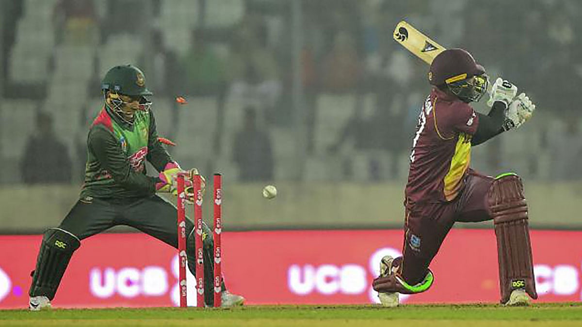 West Indies players show their inability to handle Bangladesh spinners