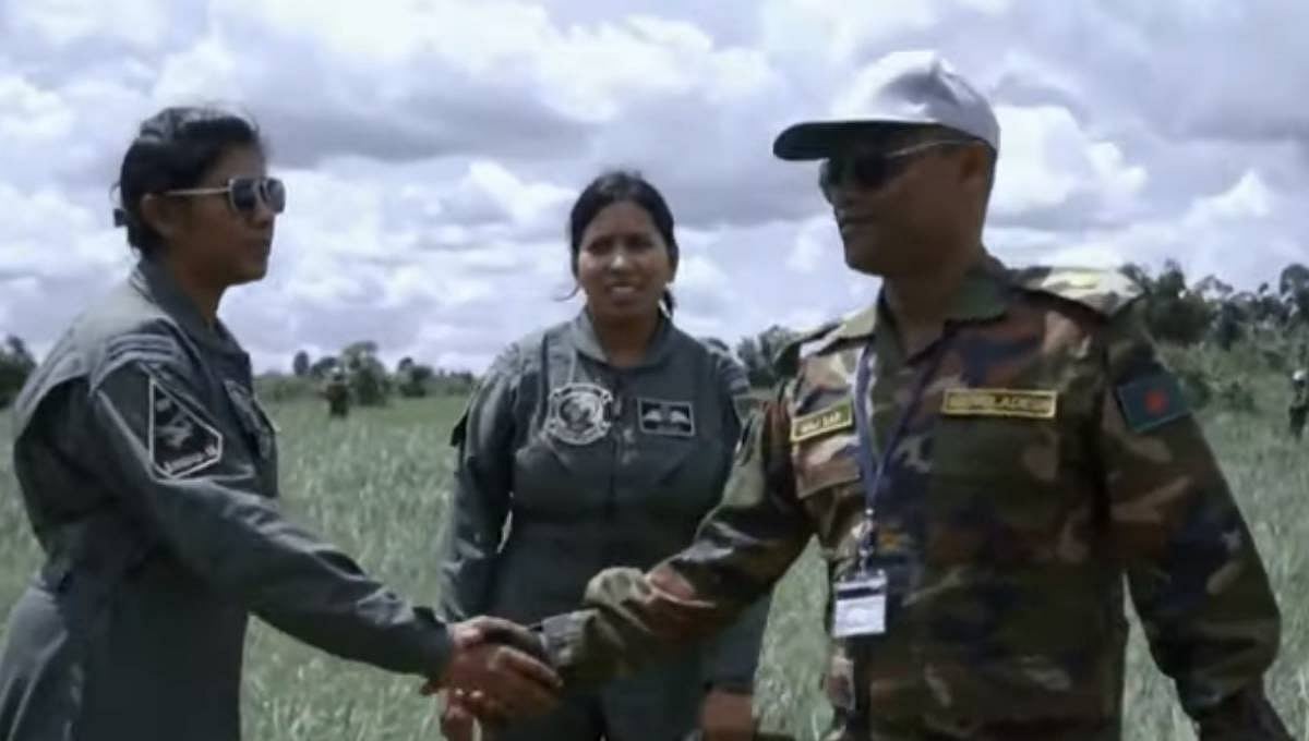 The United Nations (UN) has released a special video featuring flight lieutenants Nayma Haque and Tamanna-E-Lutfi who brought much pride for Bangladesh through serving in UN peacekeeping mission as helicopter pilots in the sub-Saharan country Congo.