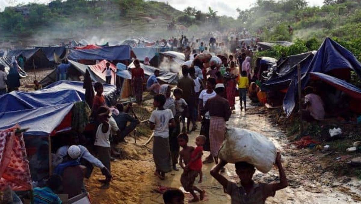 Bangladesh is now hosting over 1.2 million Rohingyas and most of them entered the country since 25 August 2017.