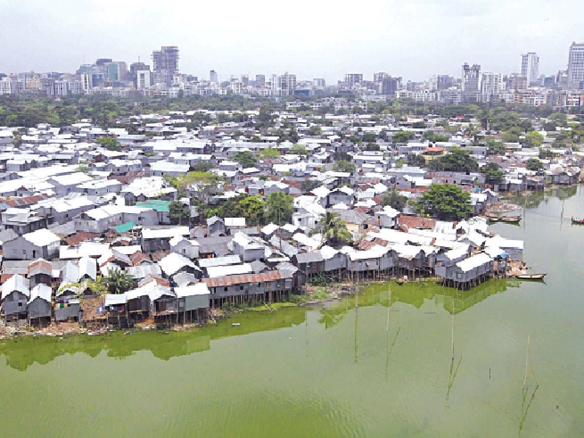ঢাকা উত্তর সিটি করপোরেশনের অন্তর্ভুক্ত কড়াইল বস্তি