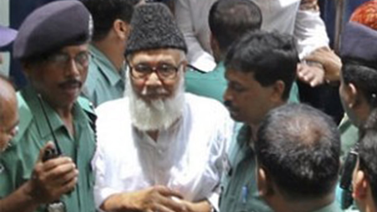 মতিউর রহমান নিজামী।