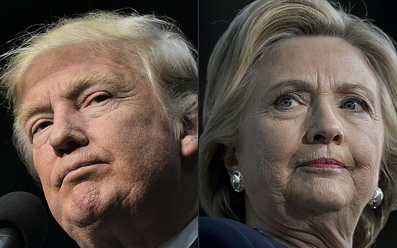 ডোনাল্ড ট্রাম্প ও হিলারি ক্লিনটন