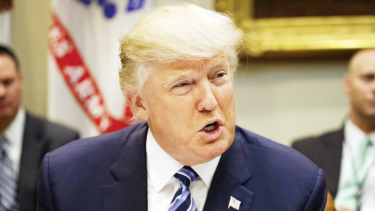 মার্কিন প্রেসিডেন্ট ডোনাল্ড ট্রাম্প