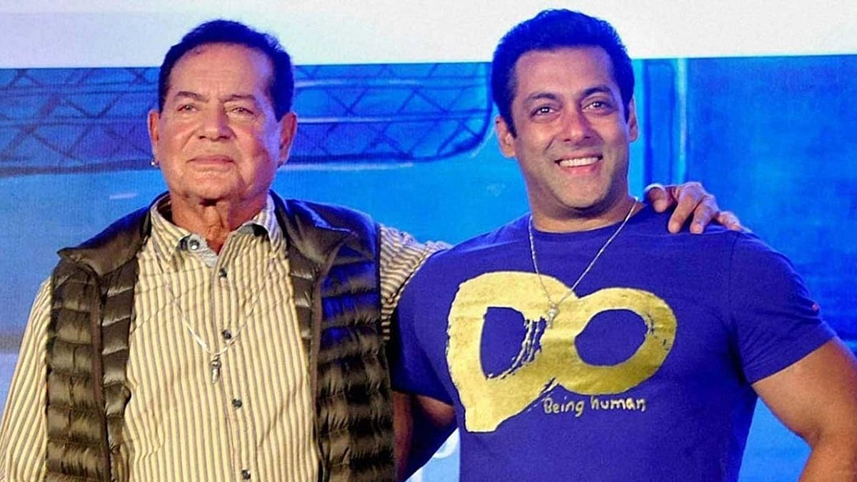 বাবা সেলিম খানের সঙ্গে সালমান খান