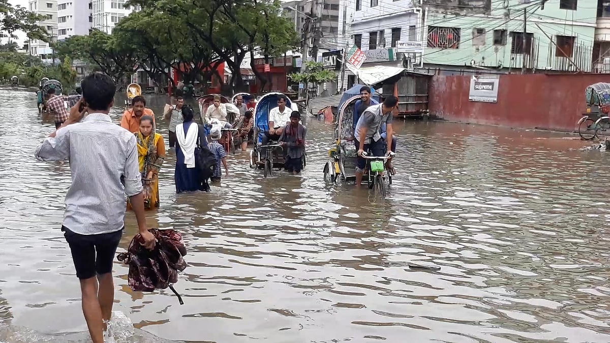 চট্টগ্রামে জলাবদ্ধতা