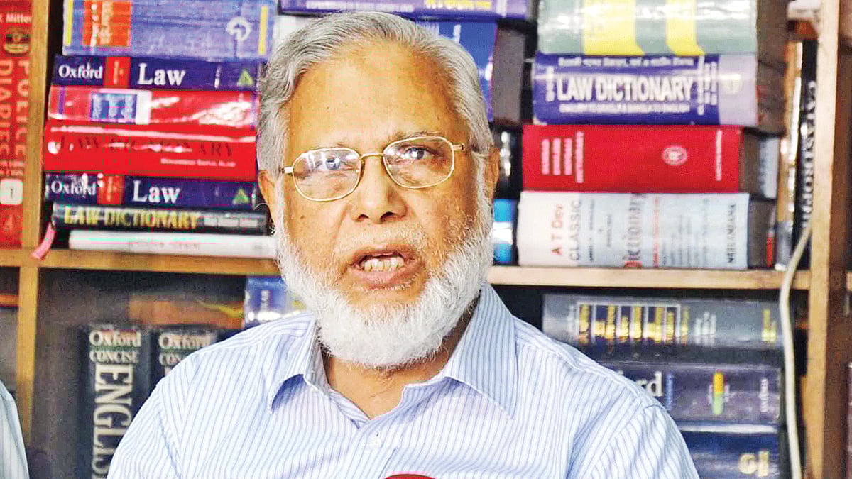 সাবেক প্রধান বিচারপতি এ বি এম খায়রুল হক