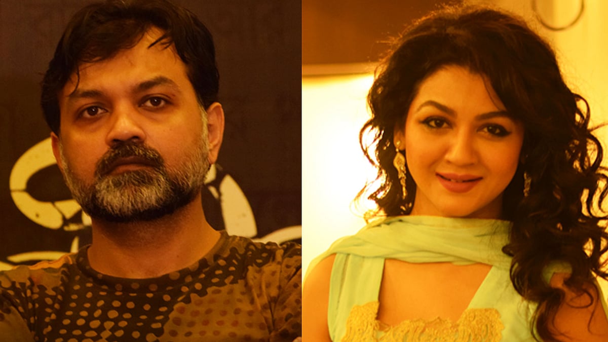 সৃজিত মুখার্জি ও জয়া আহসান। ছবি : ফেসবুক থেকে