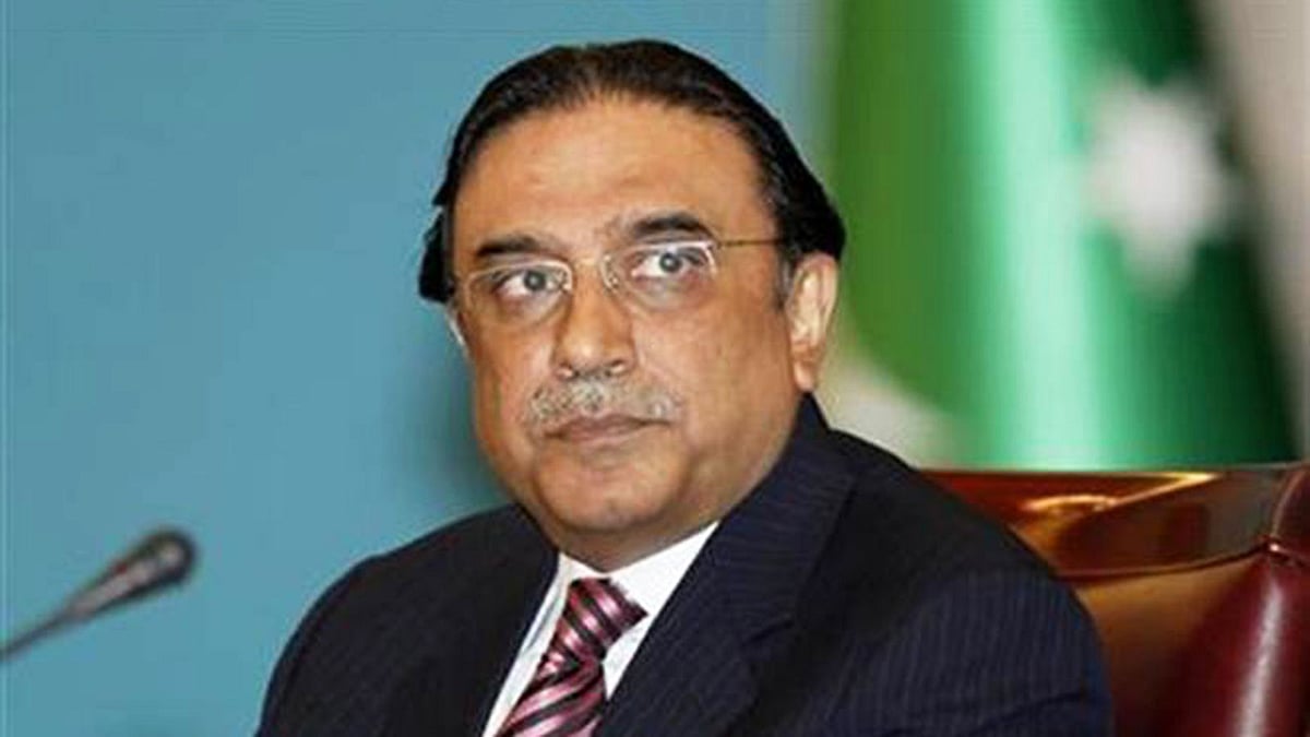 পাকিস্তানের প্রেসিডেন্ট আসিফ আলী জারদারি