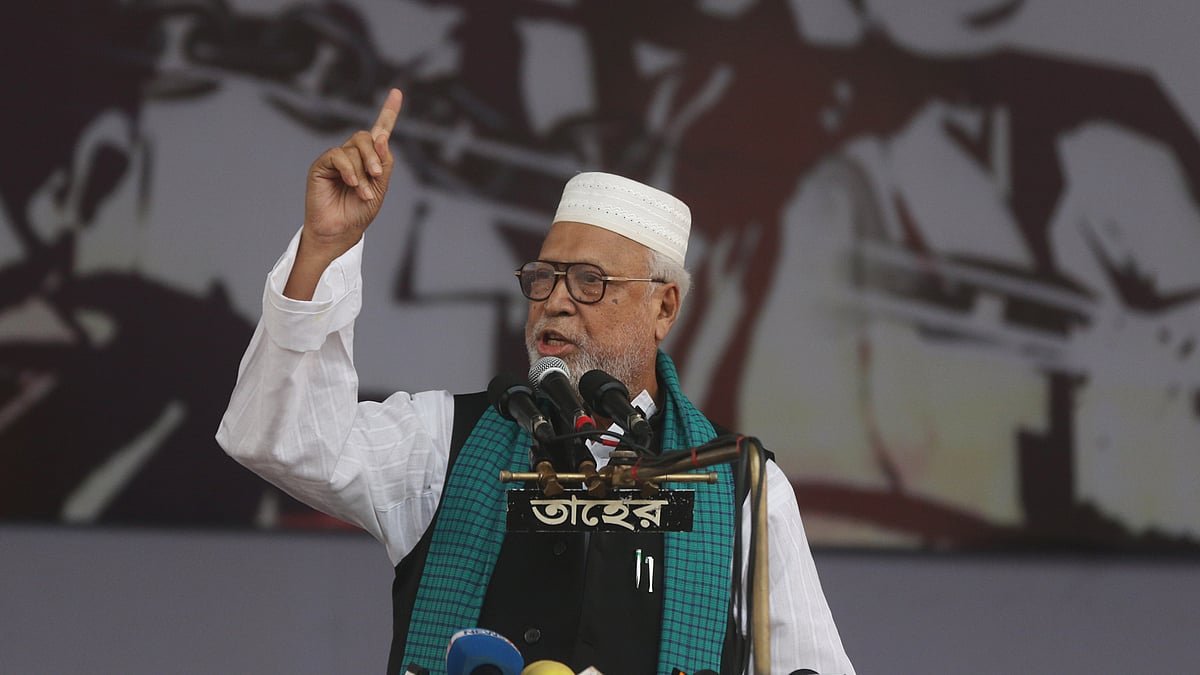 কৃষক শ্রমিক জনতা লীগের সভাপতি কাদের সিদ্দিকী