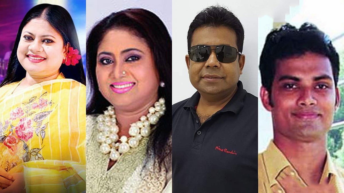 সর্বশেষ নির্বাচনে বিএনপির মনোনয়ন প্রত্যাশী ছিলেন শিল্পী কনকচাঁপা, বেবী নাজনীন, মনির খান, আমিনুল হক। ফাইল ছবি