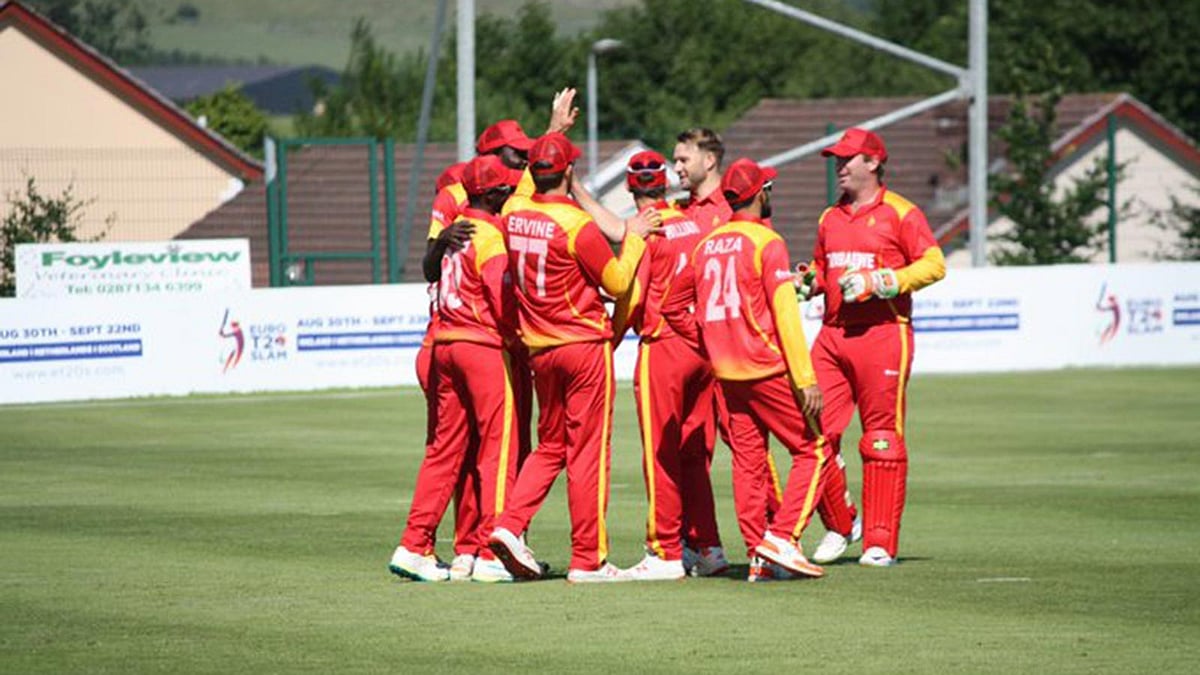 এভাবে মাঠে আবার কবে নামতে পারবে সেটা জানেন না জিম্বাবুয়ে। ছবি: ক্রিকেট আয়ারল্যান্ড